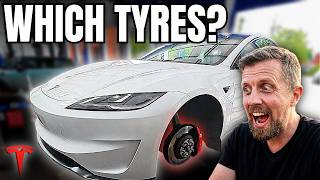 Replacing Tyres on a Tesla Watch This First