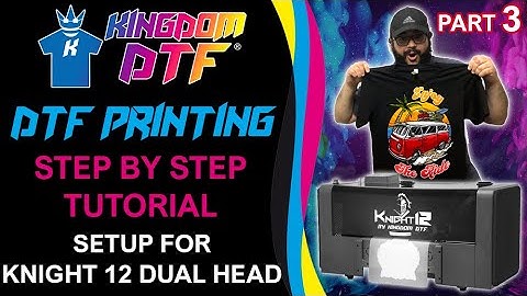 🖨️ How to Install Film For DTF Printers Step by Step