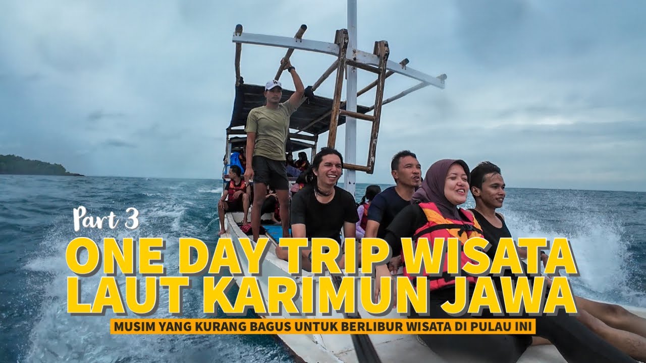 BKI 151 | TAHUN BARUAN DI PULAU KARIMUN JAWA - Nyemplung dan Foto Bareng Ikan Hiu