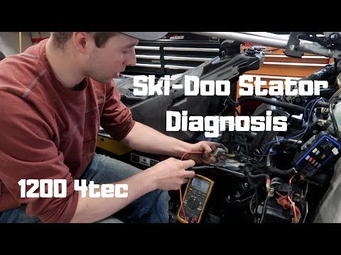 Ski-Doo Stator testing 1200 4Tec