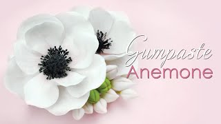 : How to make a Gumpaste Anemone Flower Tutorial