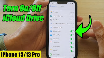 iPhone 13/13 Pro: How to Turn On/Off iCloud Drive