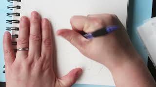 How to draw melted wax candle easy