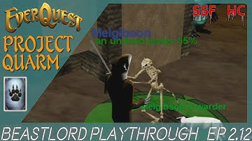 EverQuest Project Quarm | Beastlord SSF Hardcore Lvl 29+ EP. 12 | Kunark Bound! Kurn