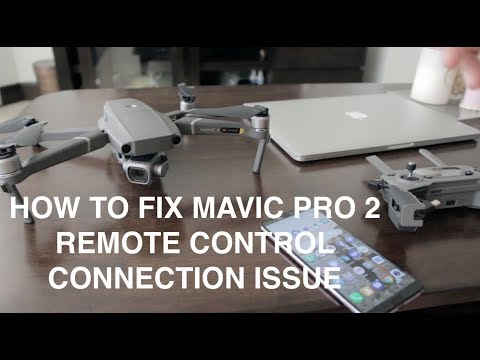 How To Fix DJI Mavic Pro 2 Remote Control Syncing / Connection Issue