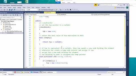 CIS127 12B LinkedStack