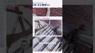 [3/7] #SketchUp for #SteelFabrication: Dimensioning from a #PointCloud