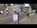 Nurses protest Bill 124 in Carleton Place