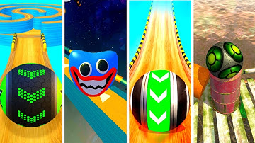 Going Balls vs Action Balls vs Fast Ball Jump vs Rollance - Android, IOS gameplay