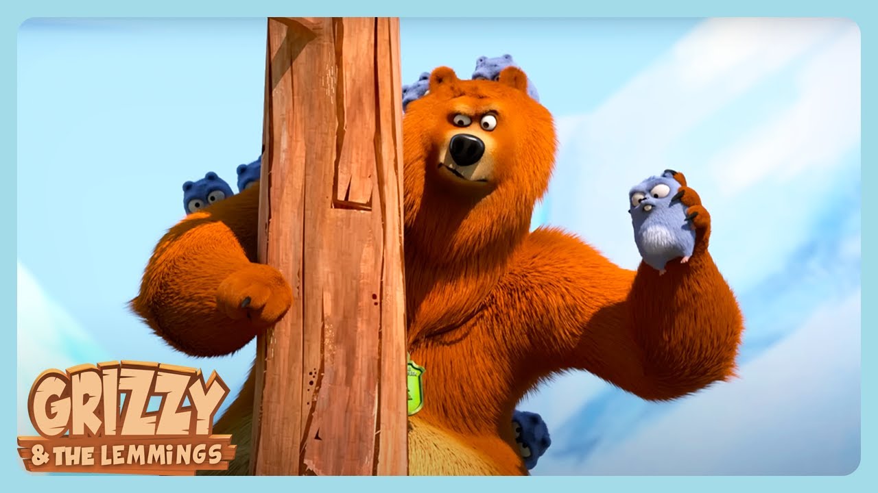 Grizzy & The Lemmings - Polar Bear | WildBrain Zoo | 🐻🐹 Cartoon for Kids