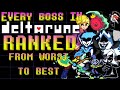 Every Boss in Deltarune Chapters 1 and 2 Ranked From Worst to Best