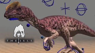 NEW DILOPHOSAURUS RUNNING ANIMATION - The Isle Evrima NEWS