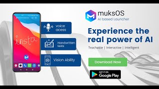 MuksOS Launcher | Handwritten Text on Home screen Feature | Best Launcher screenshot 2