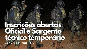 Como se inscrever para sargento temporário do Exército?