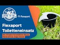 Flexaport trenntoilette einsatz fr die kassentoilette im wohnmobil meine erfahrung