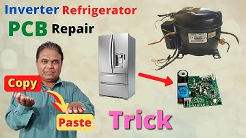 Inverter Refrigerator Pcb Repair | Inverter Fridge Repair | Vcc3 Inverter Repair With Oscilloscope