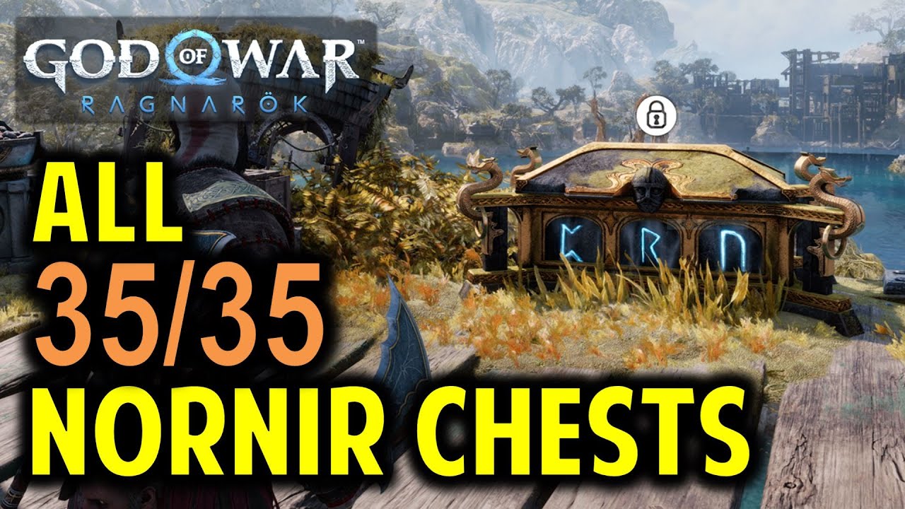 All 35 Nornir Chests God of War Ragnarok YouTube