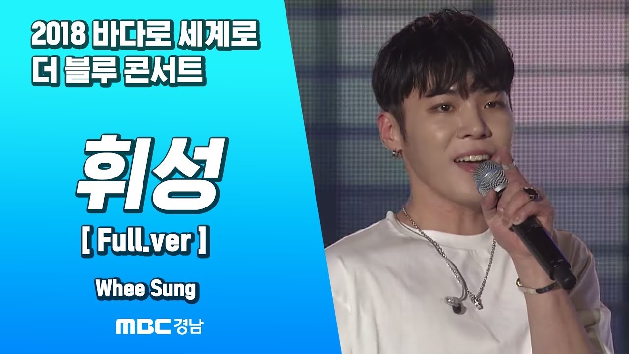 [Full ver.] 휘성(wheesung) live 공연 @ 2018 거제 더블루콘서트
