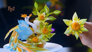 Crafting Culinary Masterpieces with Peacock & Floral Elements