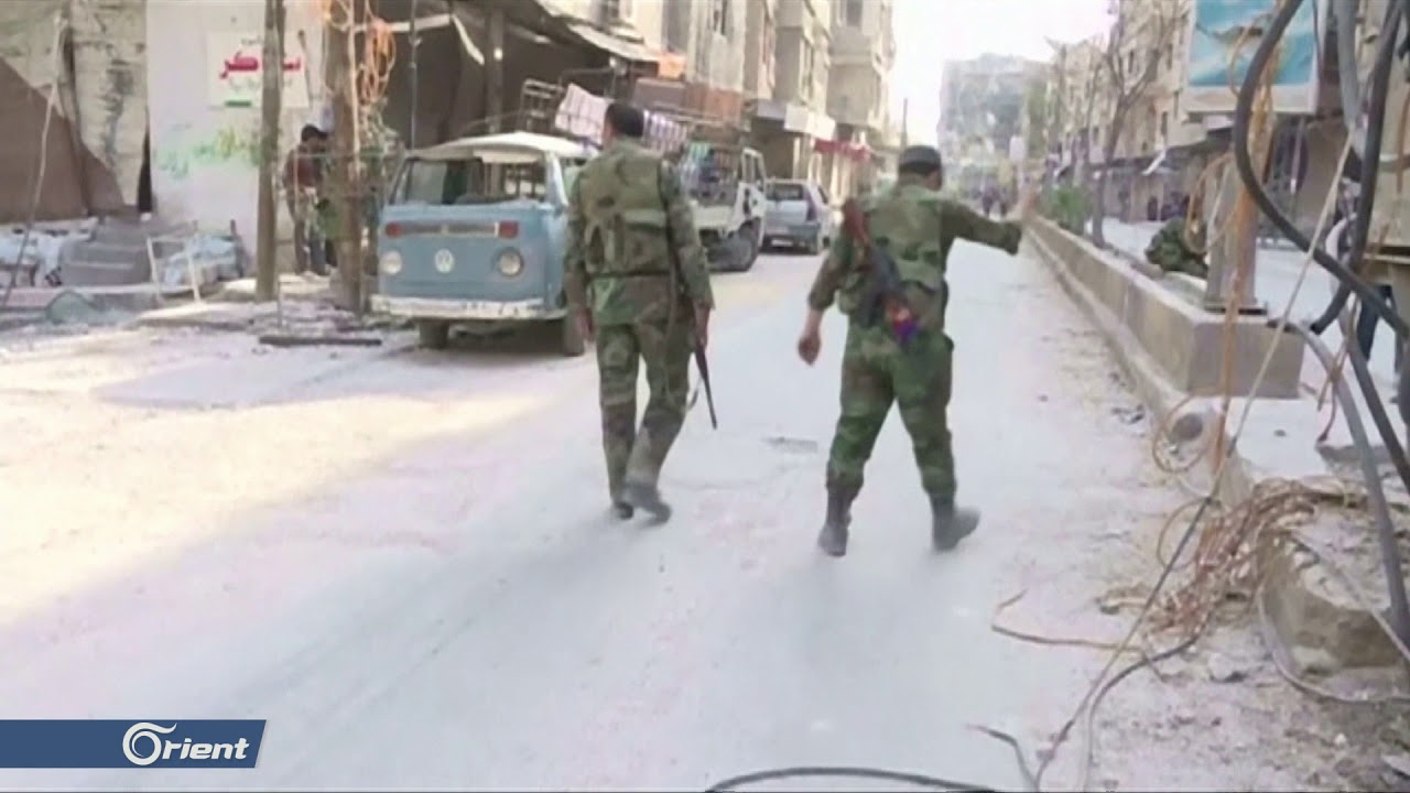 وكأنها درعا ,,, ميليشيا أسد تعتقل عشرات الطلاب في #يلدا بعد تمزيقهم صورة المجرم بشار