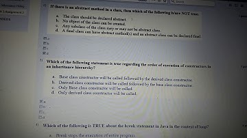 Nptel 2019 - programming in java - week 3 assignment  quiz solutions