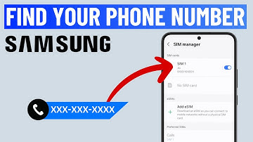 How to Find Your Own Phone Number on Samsung