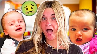 Mom Routine With Sick Toddler \& Baby!!