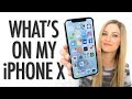 What's on my iPhone X