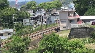 287系特急くろしお9号白浜行き　きのくに線冷水浦〜加茂郷にて