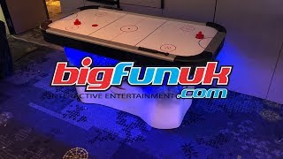 BigFunUK.com  Glow Air Hockey Hire screenshot 4