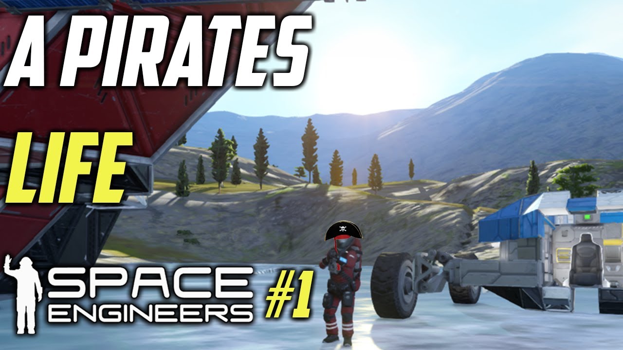 Pirate only challenge | Space Engineers EP 1 - YouTube