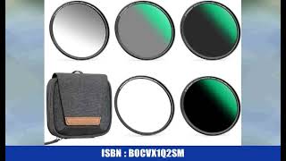K&F CONCEPT 43mm Magnetic Filter Set System Quick Swap System V1 | GND8,ND8,ND64,ND1000 mit Update