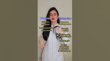 Técnico e Enfermeiro (atribuições) #enfermagem #curiosidades #reels #shorts