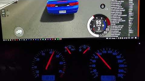 BeamNG instrument cluster test