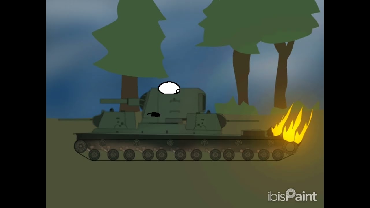 t-135 tank animation 