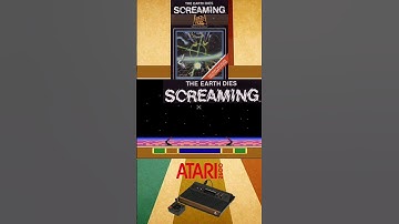 THE EARTH DIES SCREAMING #retro #games #gamer #retrogames #nostalgia #80s #90s #atari #2600