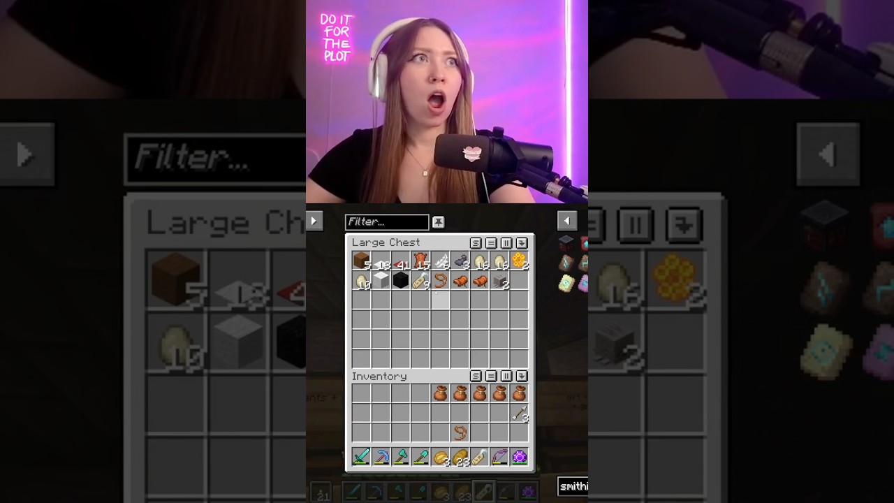 he said lemme become lava chicken real quick actually #streamer #minecraft #twitch #twitchstreamer