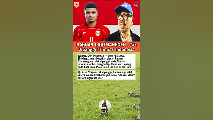 RAGNAR ORATMANGOEN : Tak Dipanggil Timnas Indonesia #ragnaroratmangoen #timnasindonesia