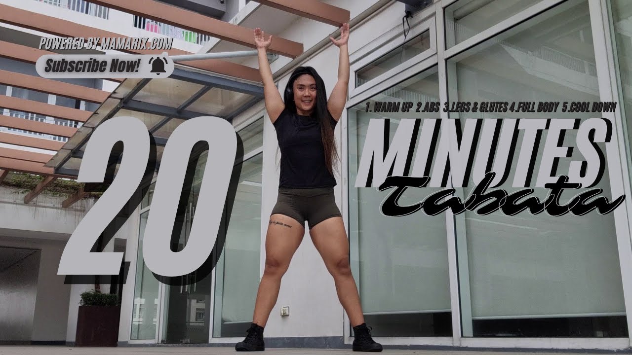 Day 1/30 Entrenamiento Tabata de 20 minutos - ¡Sin necesidad de equipo! #tabata