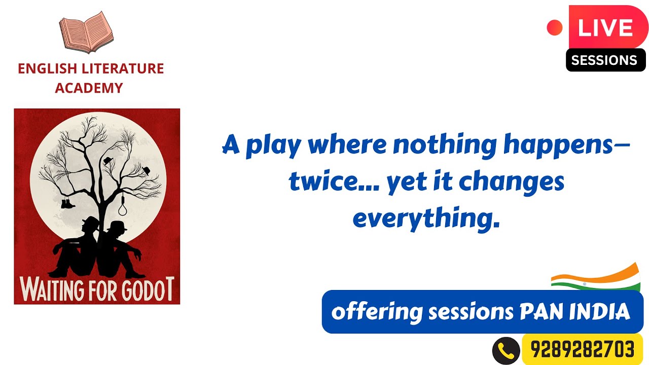 Waiting For Godot By Samuel Beckett I Theatre of the absurd 