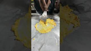 Live Making Of Crush Mango Tawa Ice Cream