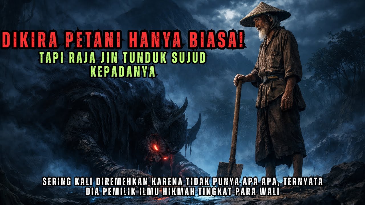 Petani Tua yang Dianggap Tak Berguna, Tapi Raja Jin Gunung Wayang Sujud di Kakinya