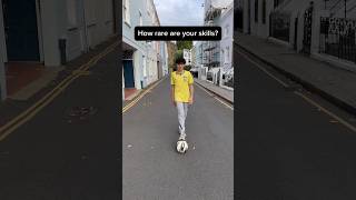 Can you do the last one? #skills #rare #football
