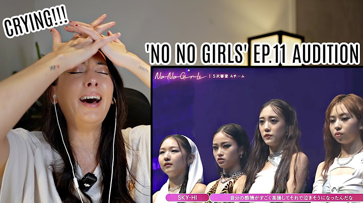 【No No Girls】Ep.11 / 5th Round -I am a tiger- REACTION | (ENG/JPN SUB)