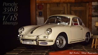 Porsche 356B 1/18 Bburago review.