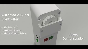 Automatic Blind Controller   Alexa Demonstration