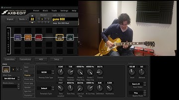 guns n roses Slash Preset Fractal AX8