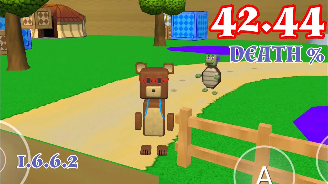 (World Record) Super Bear Adventure 1.6.6.2 - Death% in 42.44