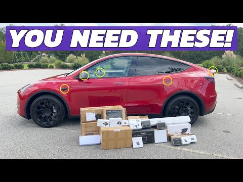 2023 Must Have Accessories for New Model Y Owners! #tesla #2023 