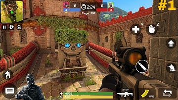 MaskGun : FPS Shooting Gun Game 🔫 Android Gameplay #1